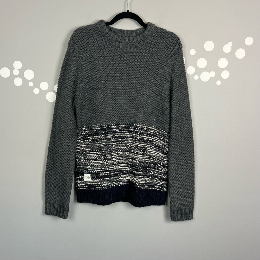 Native Youth Polar Knitted Sweater Size S